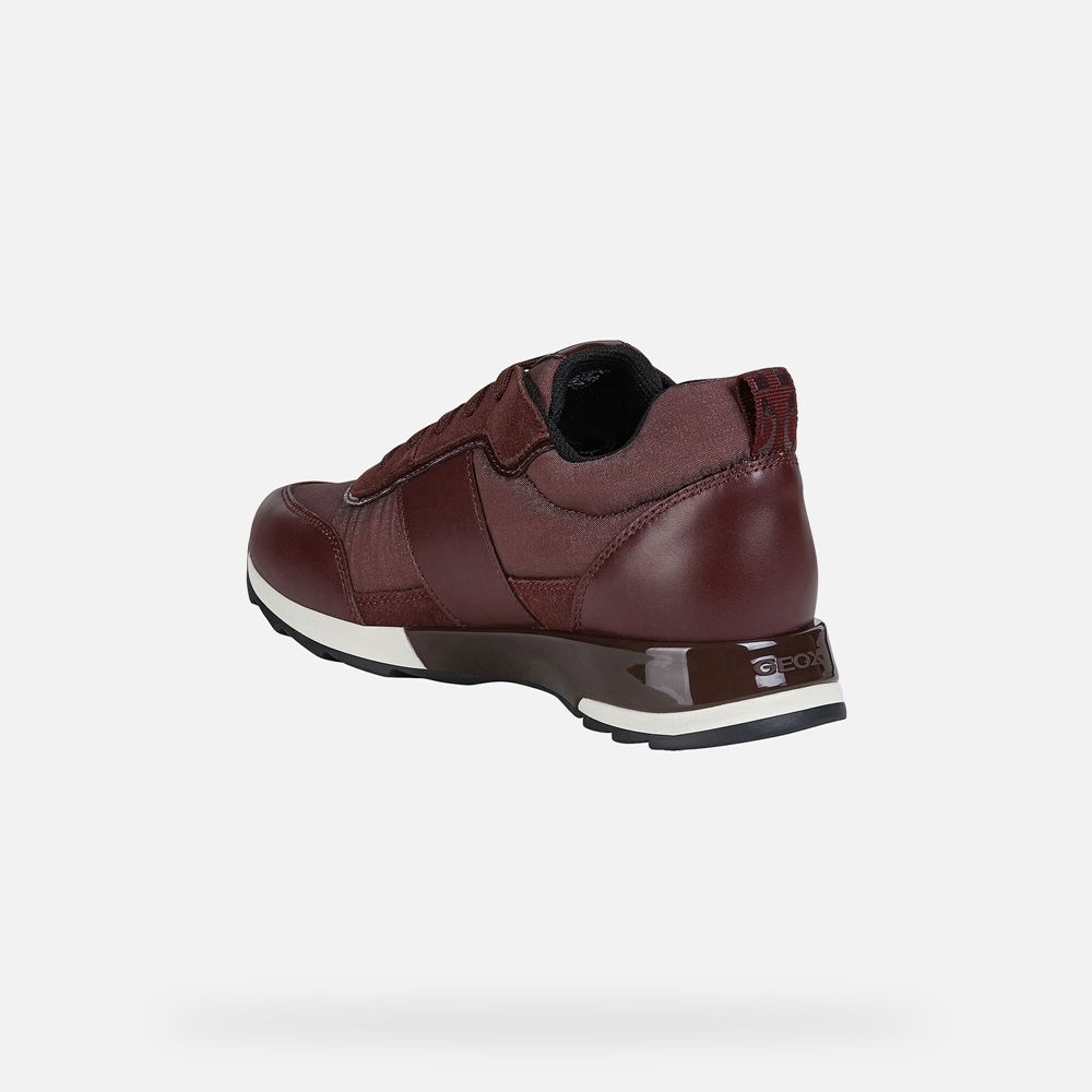 Geox Bayan Spor Ayakkabı Bordo - New Aneko B Abx - ITG-894371